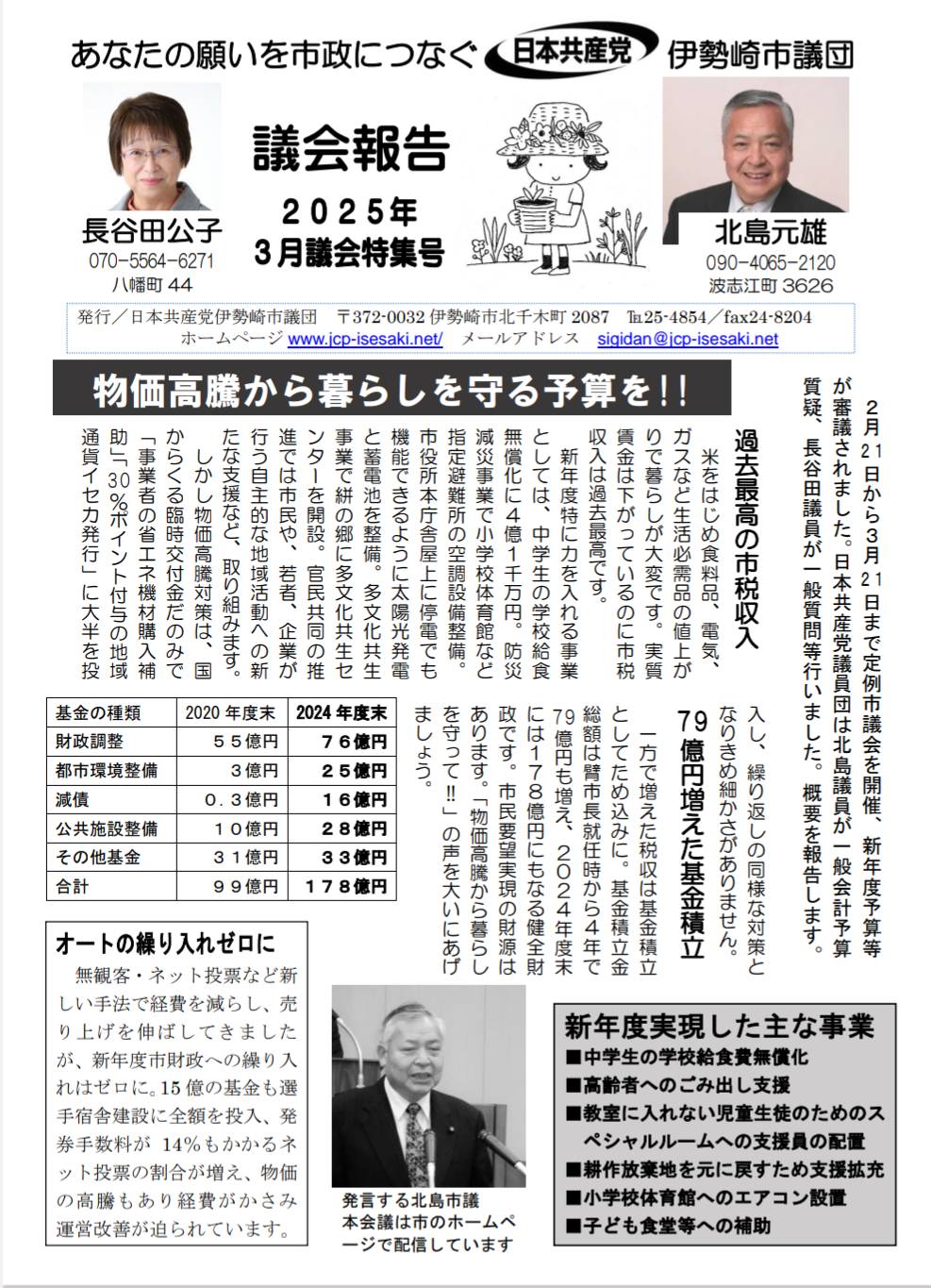議会報告2025春号